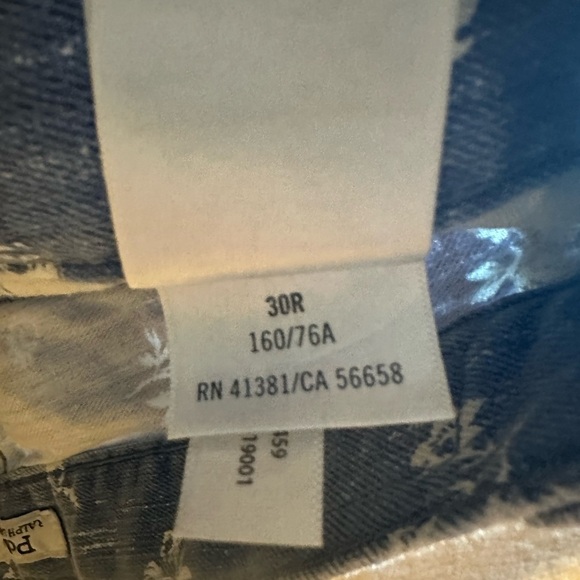 Polo Floral Blue Women's Jeans - Picture 5 of 6